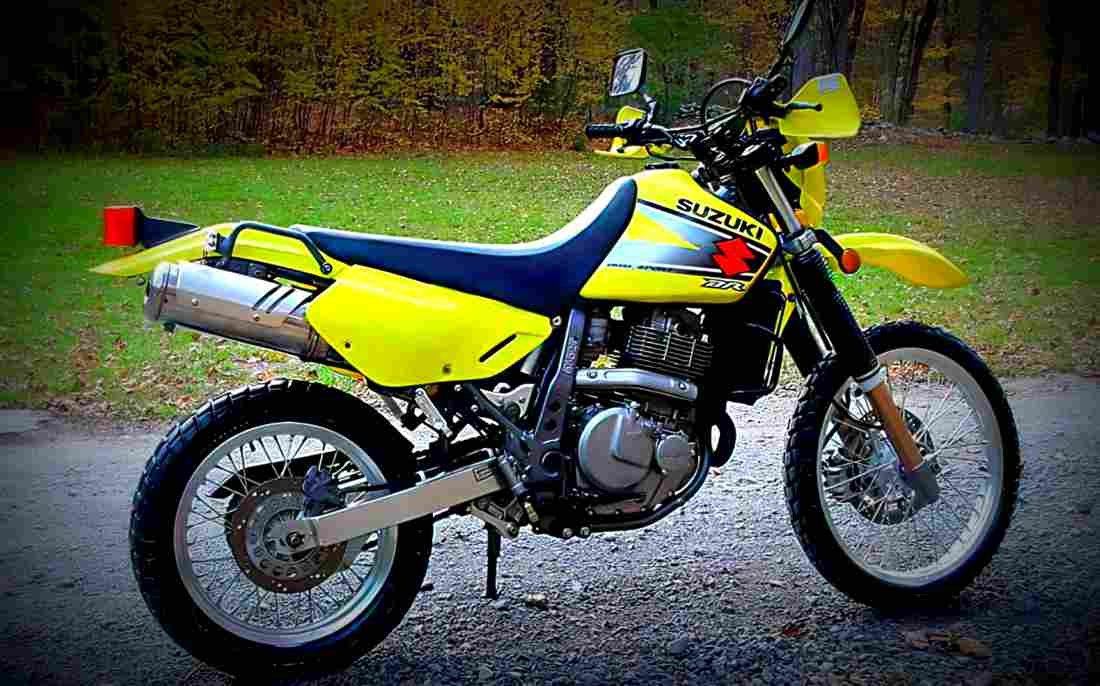Suzuki DR 650 SE 2001 4 motorbike A4 Photo Print