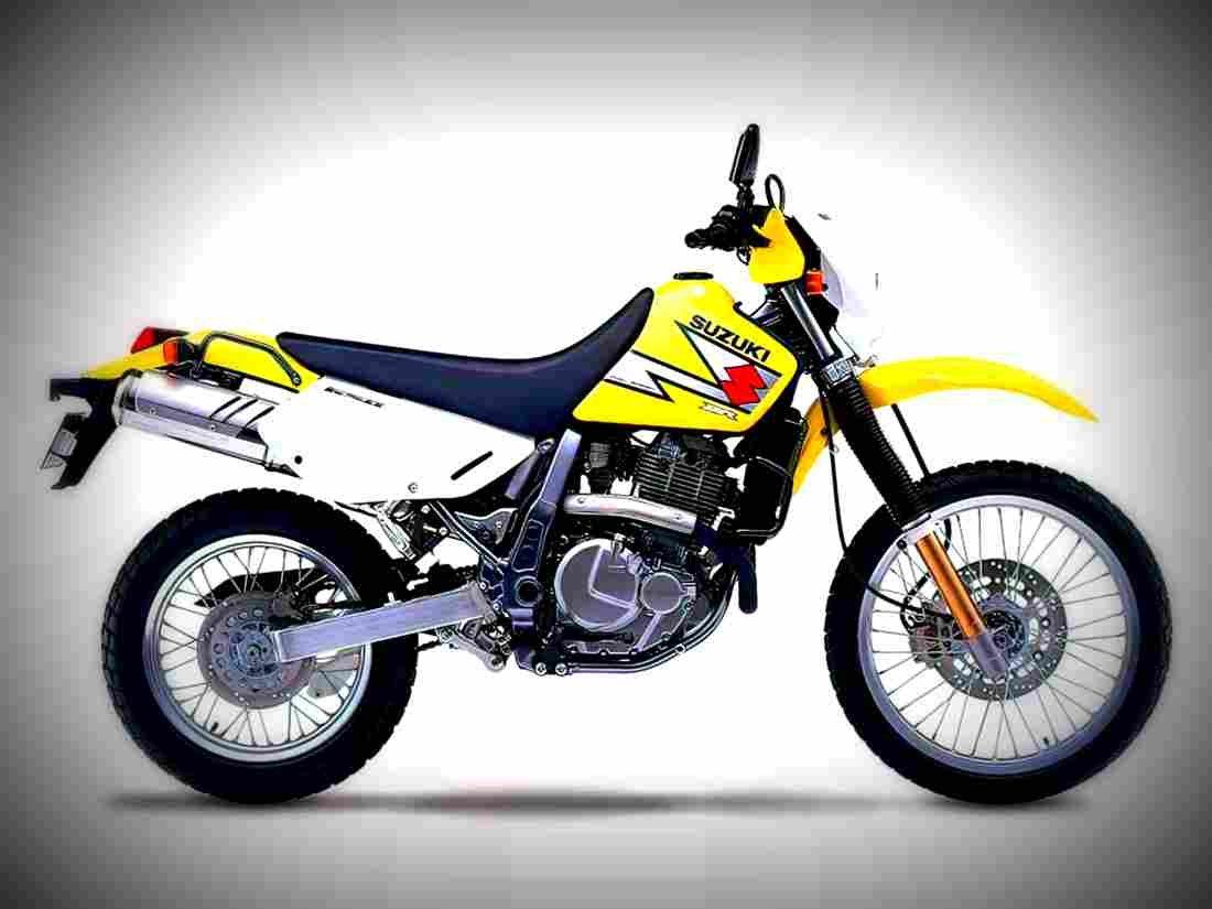 Suzuki DR 650 SE 2009 1 motorbike A4 Photo Print
