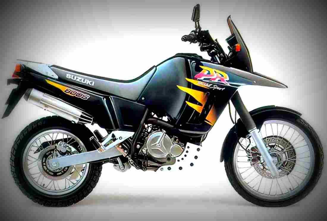 Suzuki DR 800 S 1996 1 motorbike A4 Photo Print