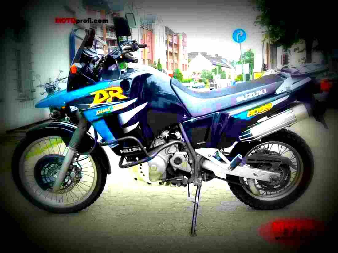 Suzuki DR 800 S 1998 1 motorbike A4 Photo Print