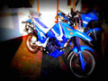Suzuki DR 800 S 1998 6 motorbike A4 Photo Print