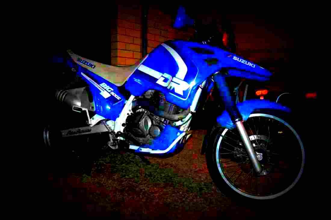 Suzuki DR Big 800 S 1992 5 motorbike A4 Photo Print