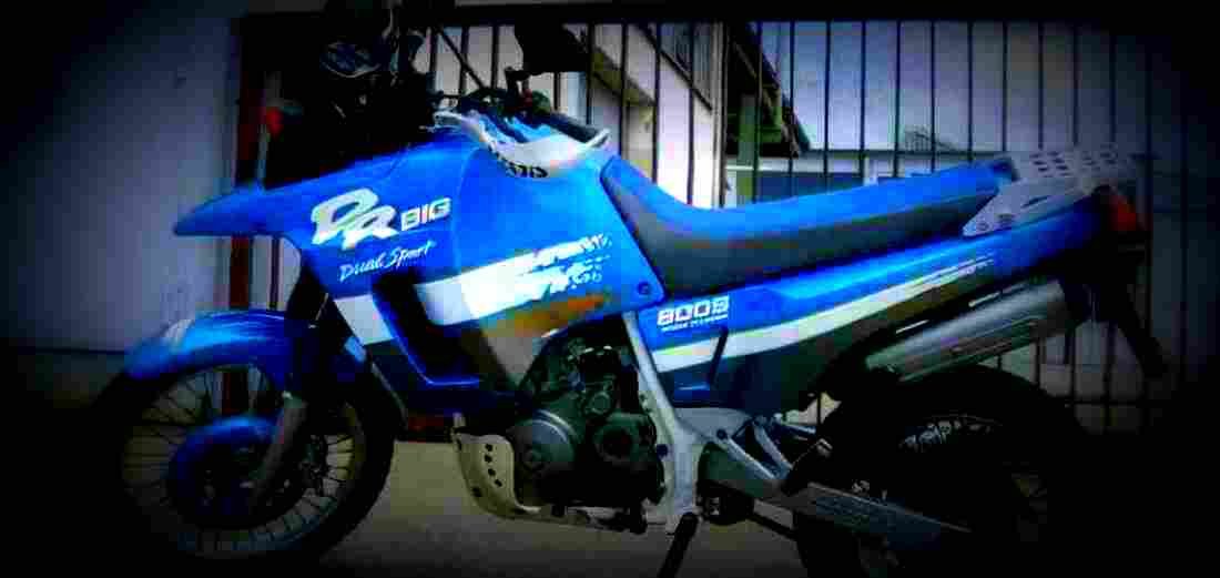 Suzuki DR Big 800 S (reduced effect) 1990 1 600x284 motorbike A4 Photo Print