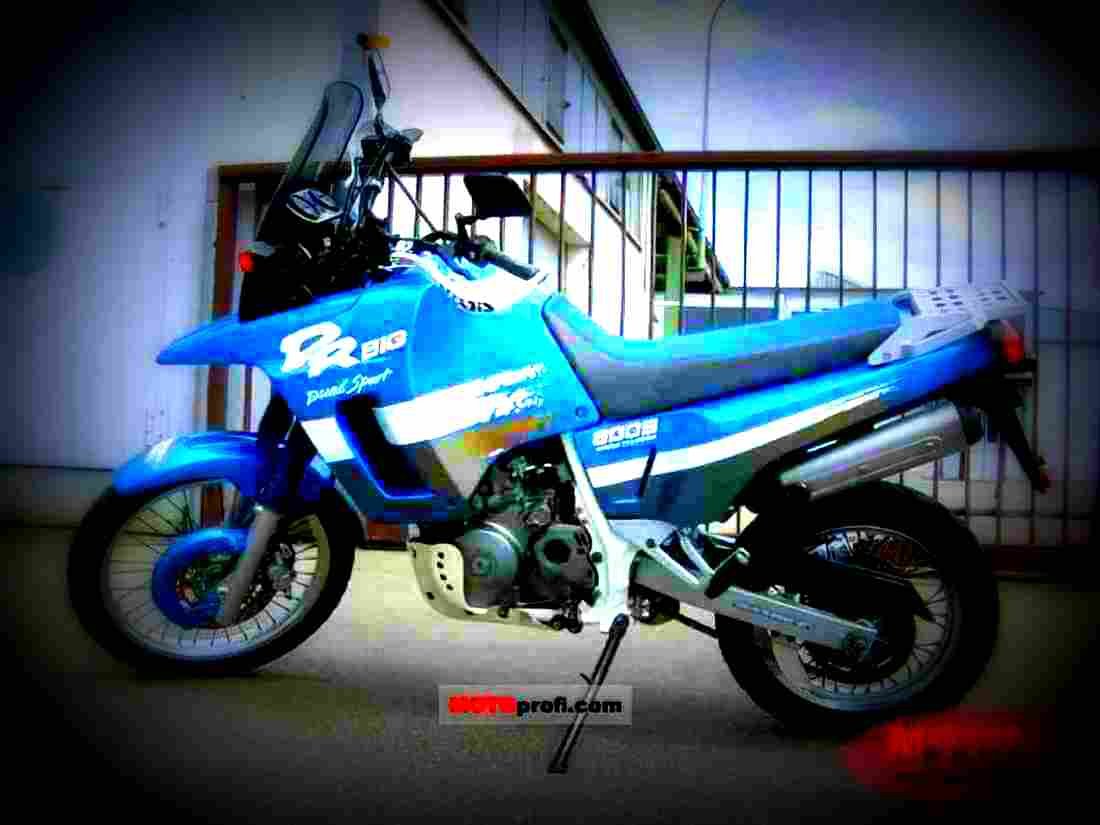 Suzuki DR Big 800 S (reduced effect) 1990 1 motorbike A4 Photo Print