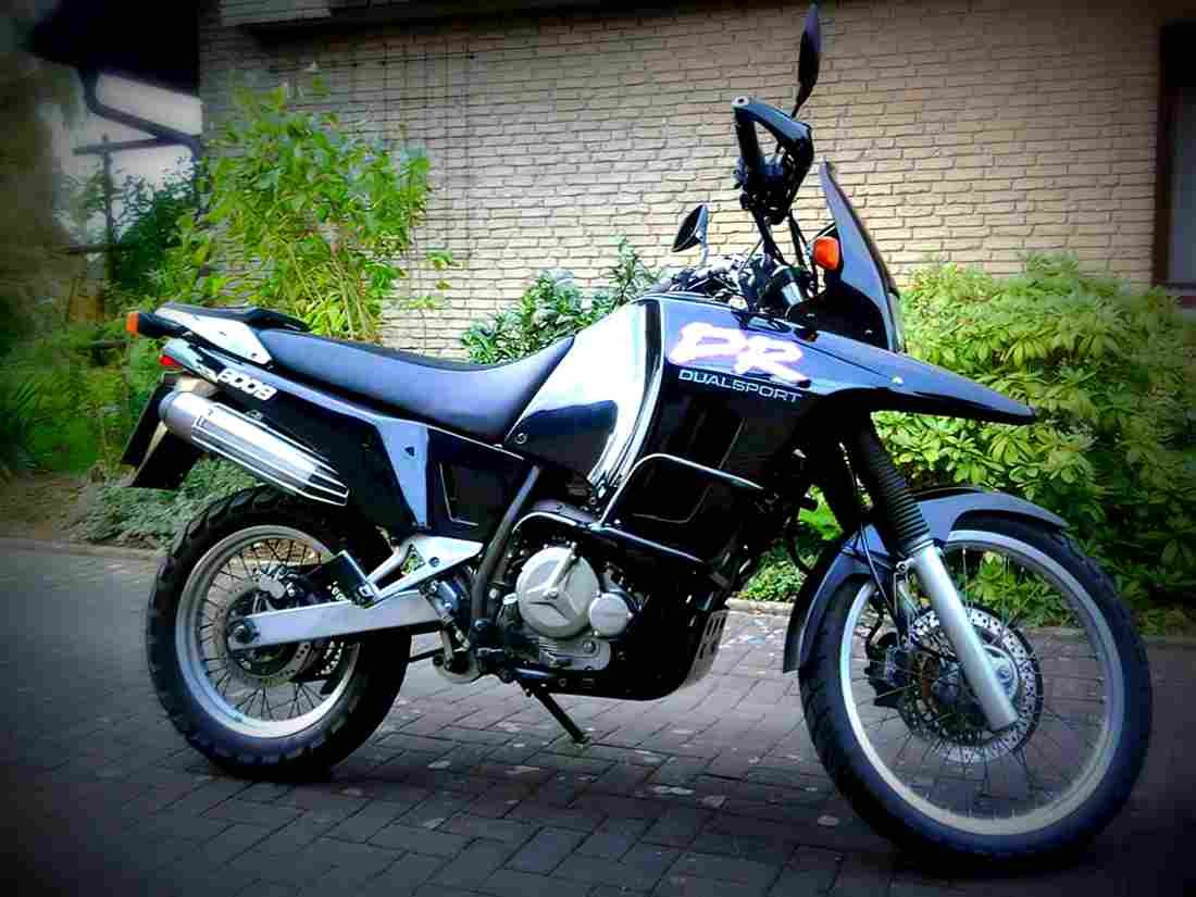 Suzuki DR Big 800 S (reduced effect) 1990 2 motorbike A4 Photo Print