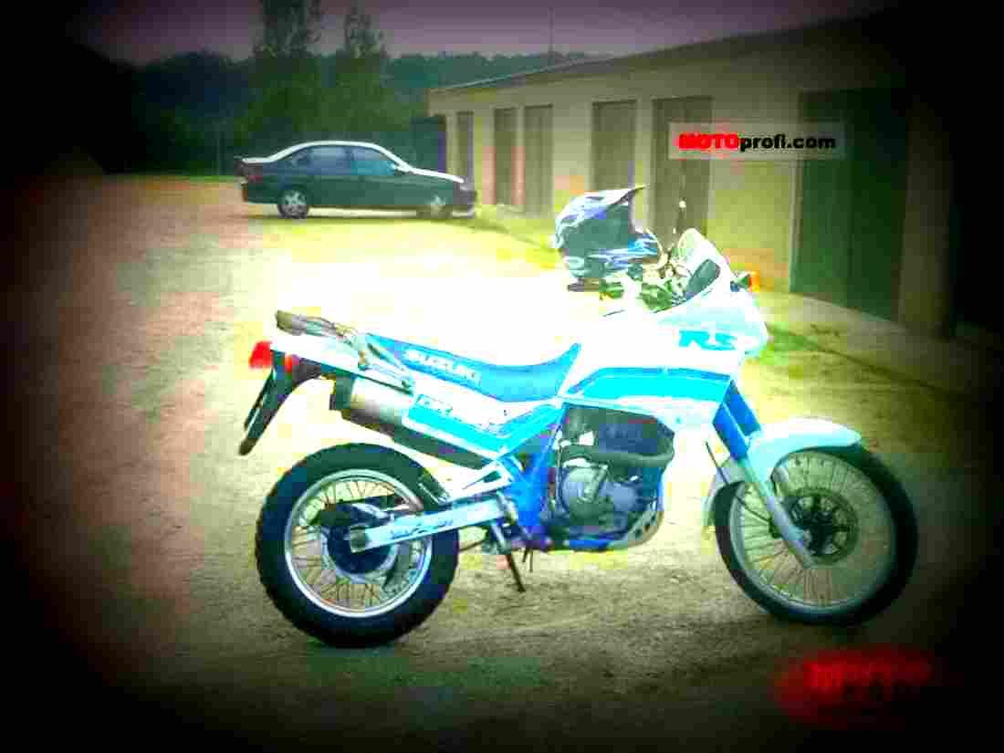 Suzuki DR Big 800 S (reduced effect) 1990 5 motorbike A4 Photo Print