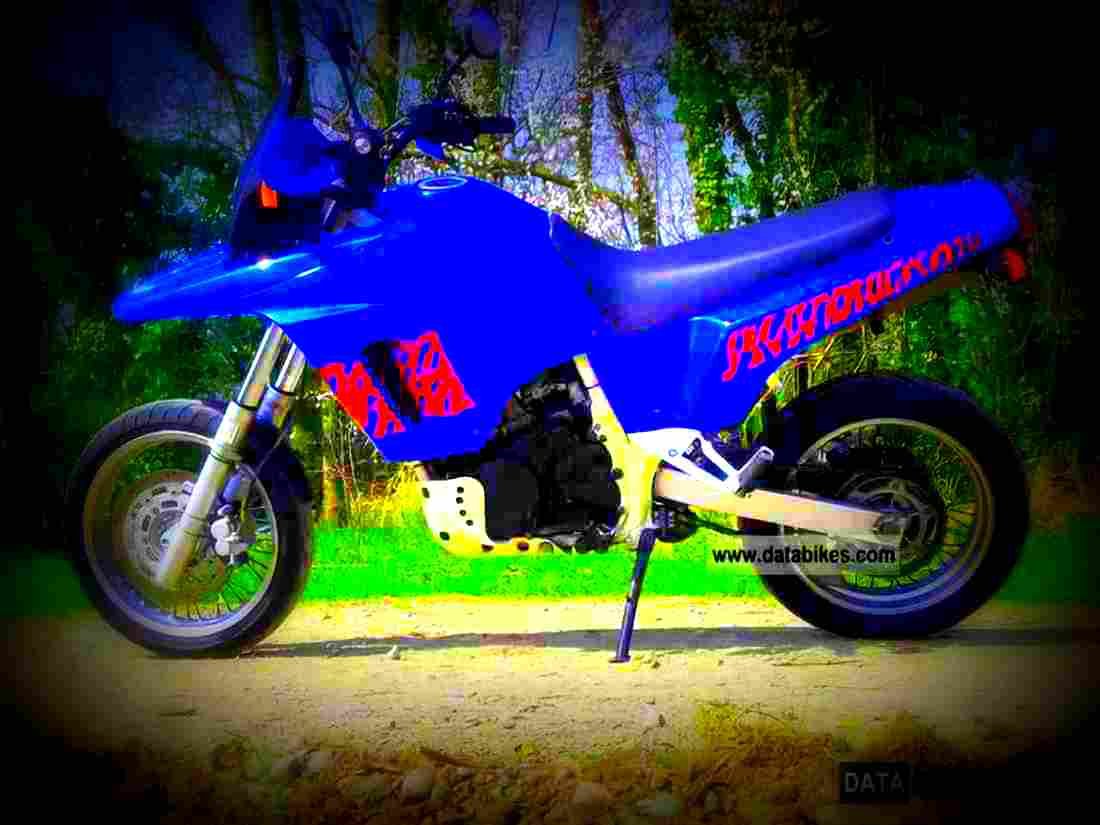 Suzuki DR Big 800 S (reduced effect) 1991 4 motorbike A4 Photo Print