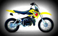 Suzuki DR Z 110 2003 1 motorbike A4 Photo Print