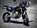 Suzuki DR Z 125 2009 1 motorbike A4 Photo Print