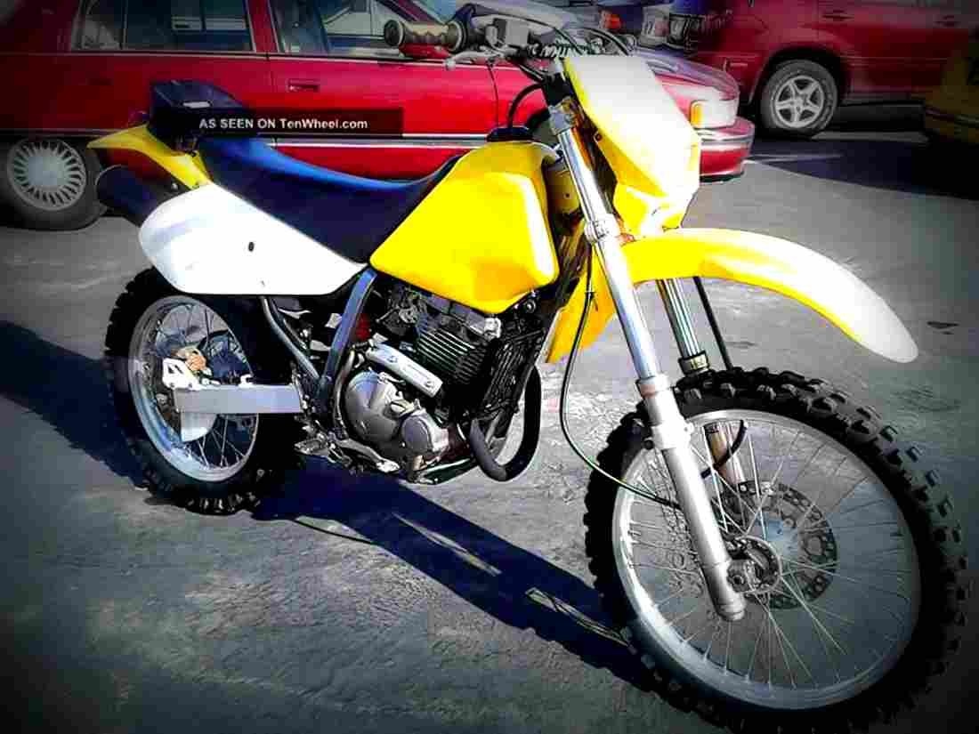 Suzuki DR Z 250 2003 3 motorbike A4 Photo Print