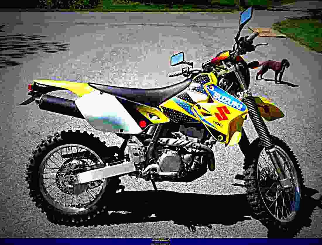 Suzuki DR Z 400 2002 5 motorbike A4 Photo Print