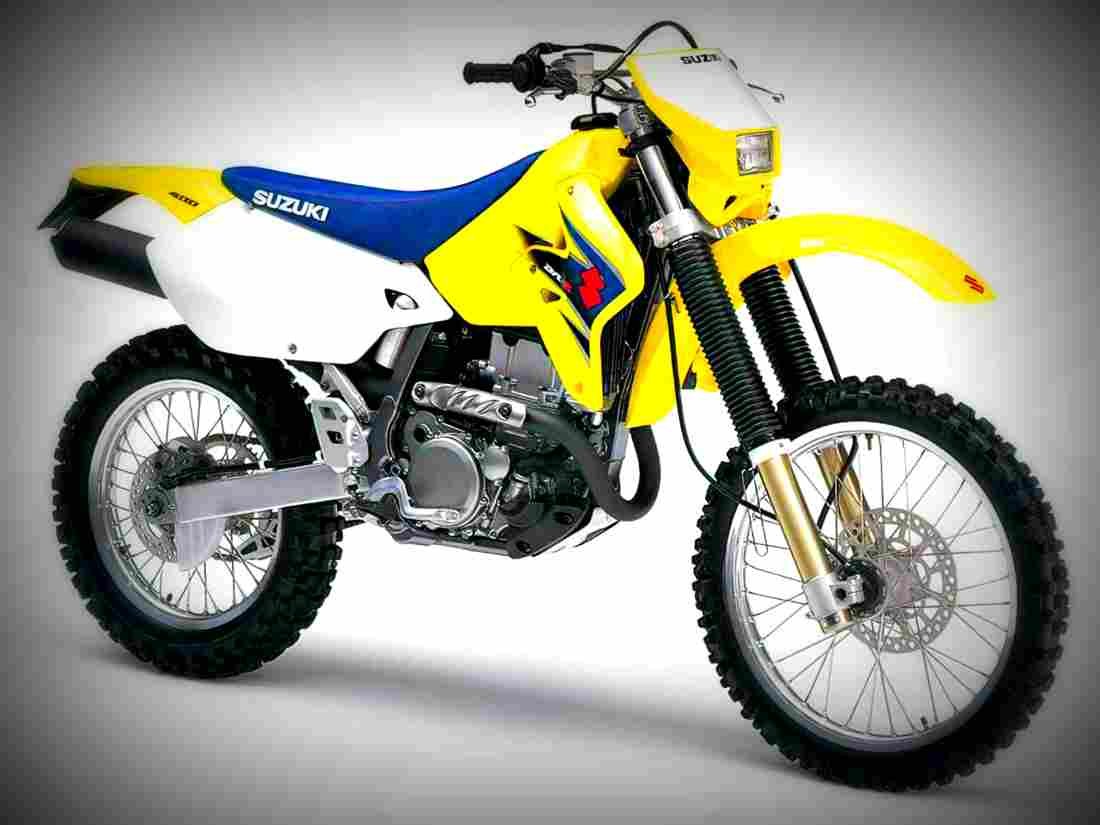 Suzuki DR Z 400 E 2000 1 motorbike A4 Photo Print