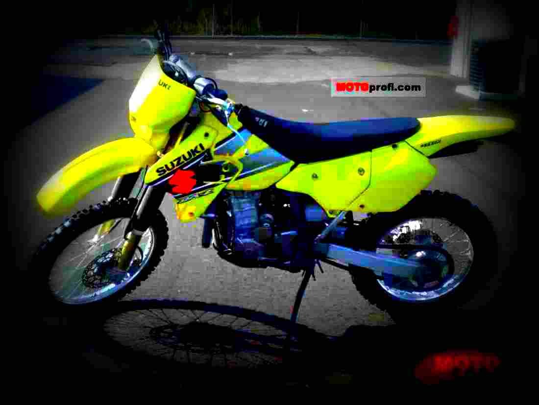 Suzuki DR Z 400 E 2002 1 motorbike A4 Photo Print