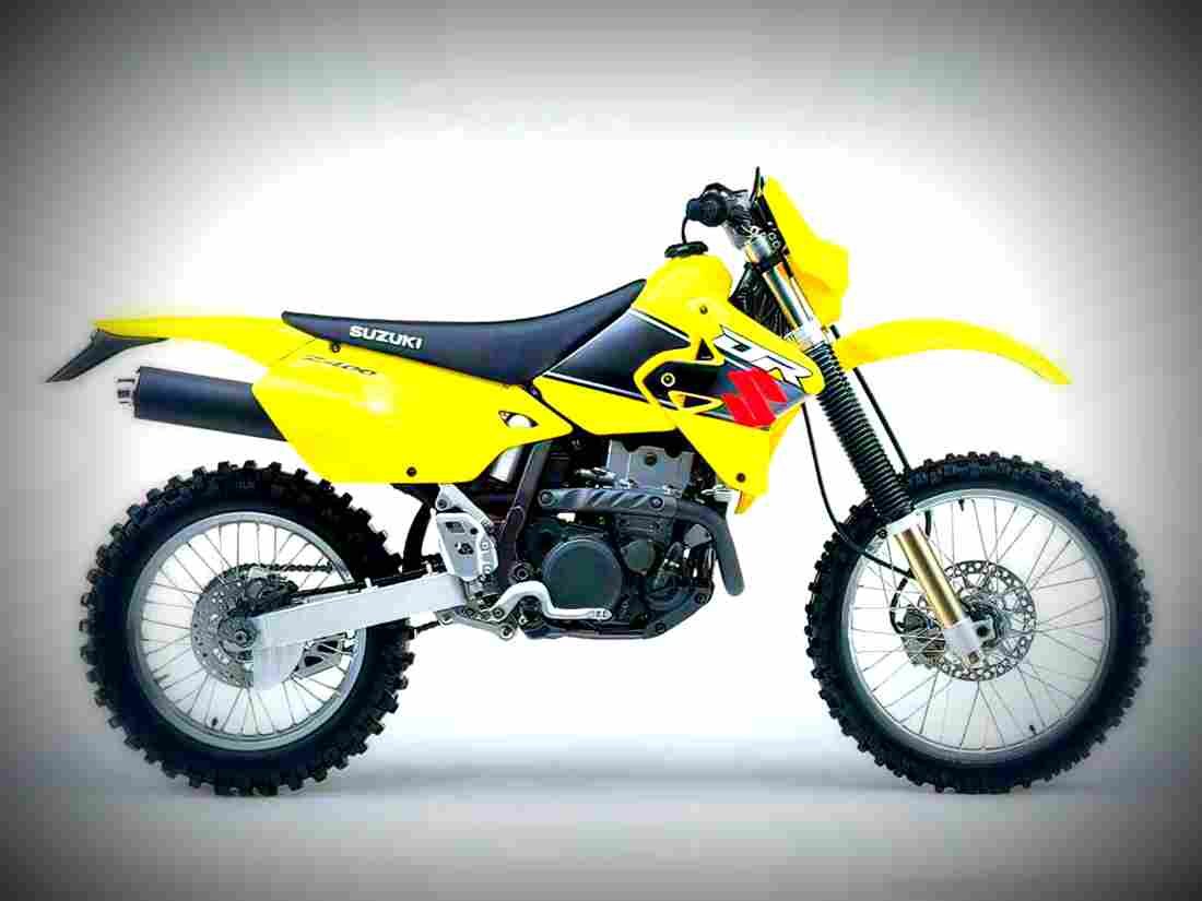 Suzuki DR Z 400 E 2003 2 motorbike A4 Photo Print