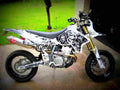 Suzuki DR Z 400 E 2003 3 motorbike A4 Photo Print