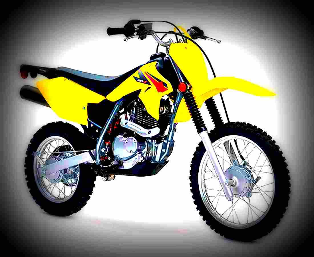 Suzuki DR Z125 2017 1 motorbike A4 Photo Print