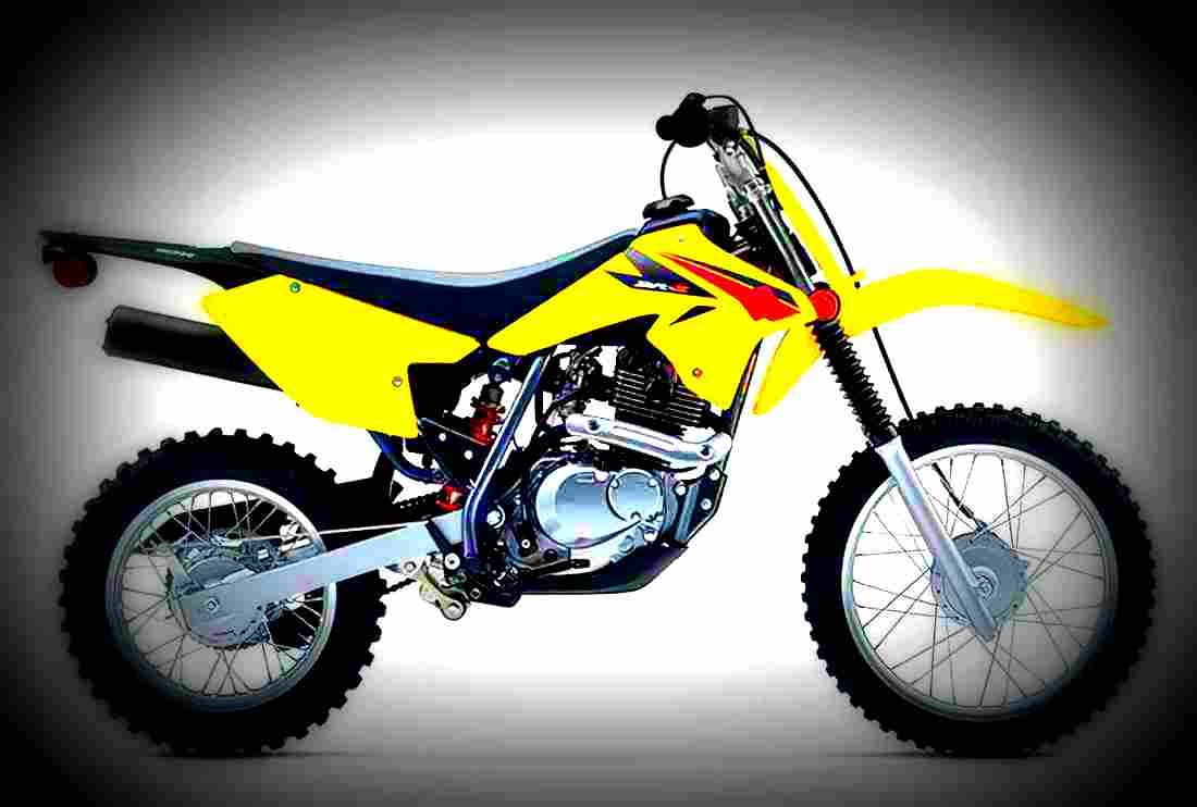 Suzuki DR Z125 2017 2 motorbike A4 Photo Print