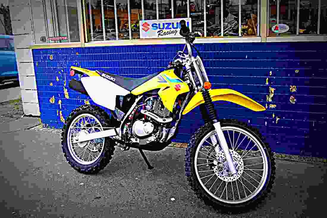Suzuki DR Z125L 2018 2 motorbike A4 Photo Print