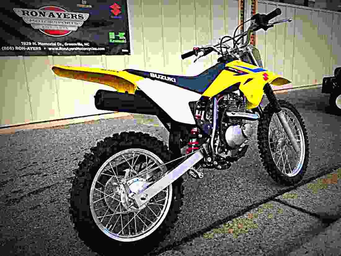 Suzuki DR Z125L 2018 3 motorbike A4 Photo Print