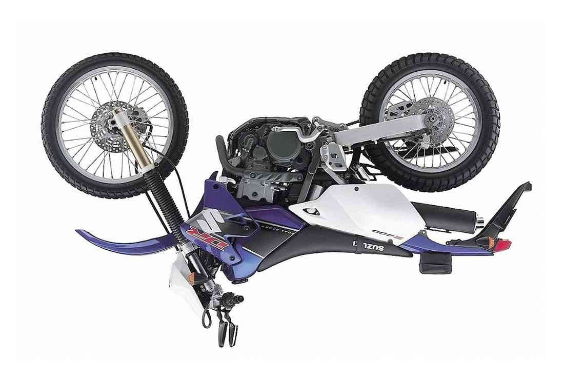 Suzuki DR Z400 2001 A4 Photo Print