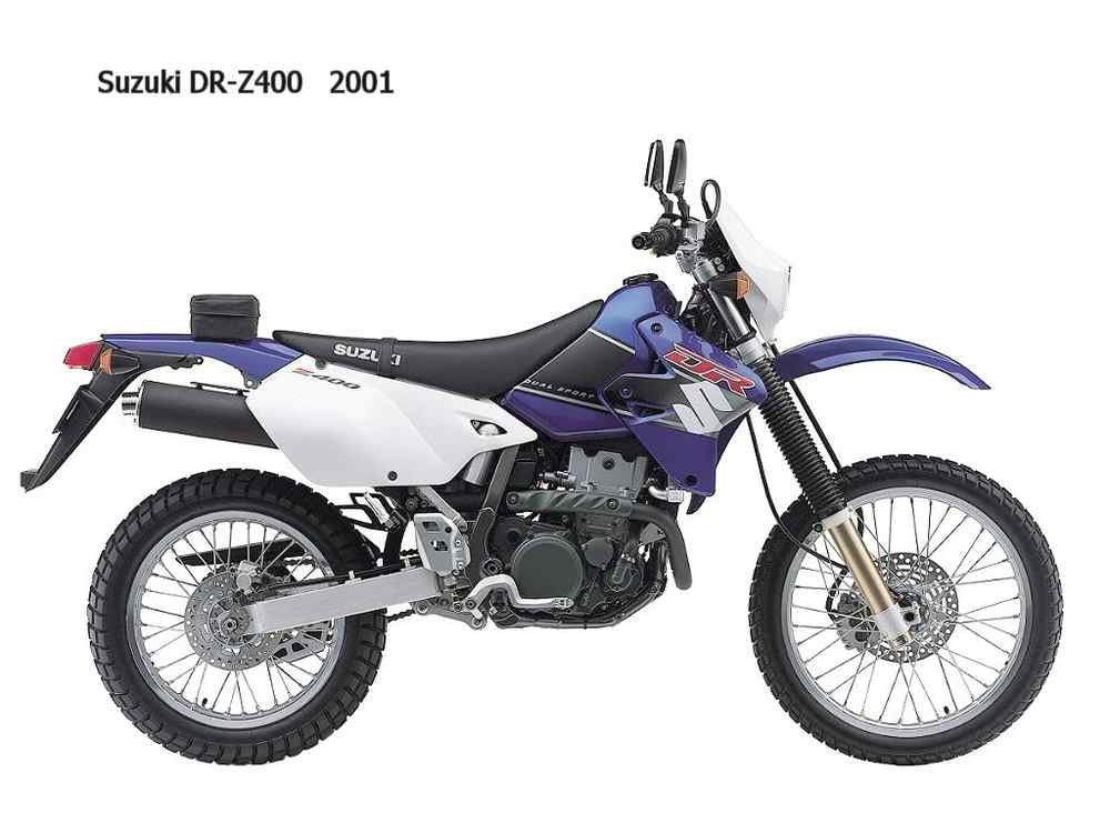 Suzuki DR Z400 2001 motorbike A4 Photo Print