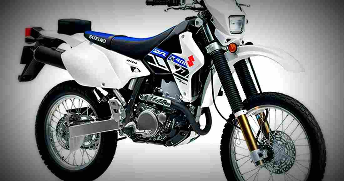 Suzuki DR Z400S 2019 4 motorbike A4 Photo Print