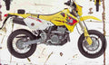 Suzuki DR Z400SM 2005 Aged Vintage A4 Photo Print