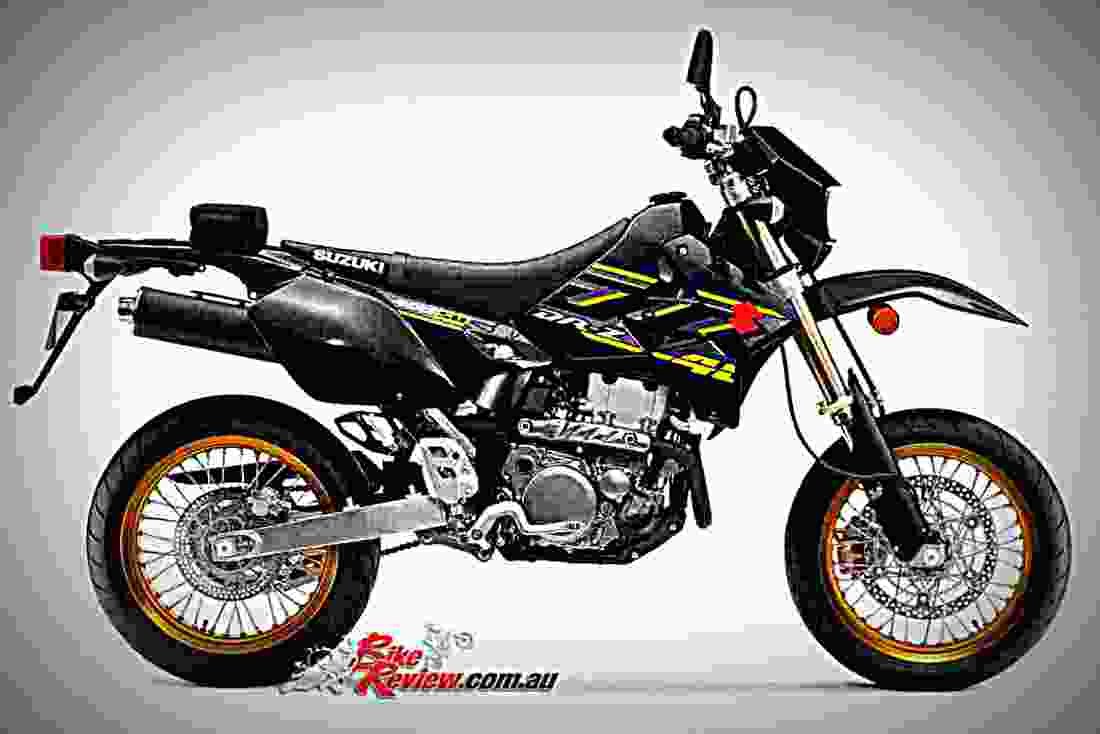 Suzuki DR Z400SM 2018 3 motorbike A4 Photo Print