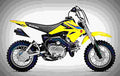 Suzuki DR Z50 2019 3 motorbike A4 Photo Print