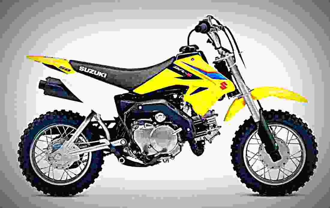 Suzuki DR Z50 2019 3 motorbike A4 Photo Print