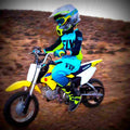 Suzuki DR Z50 2019 4 motorbike A4 Photo Print