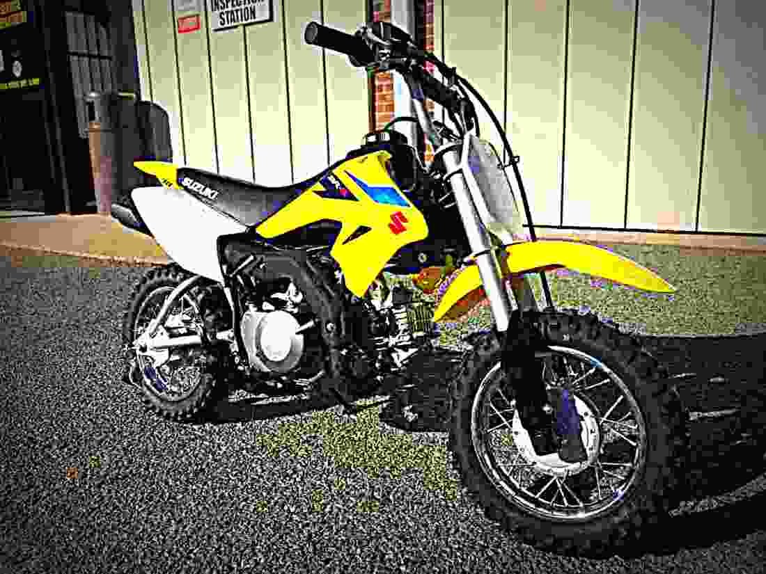 Suzuki DR Z70 2018 3 motorbike A4 Photo Print