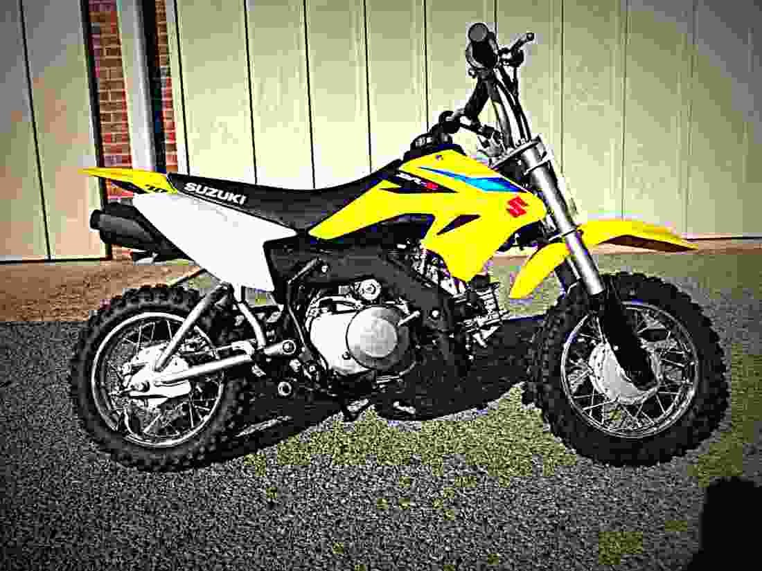 Suzuki DR Z70 2018 4 motorbike A4 Photo Print