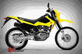 Suzuki DR200S 2017 2 motorbike A4 Photo Print