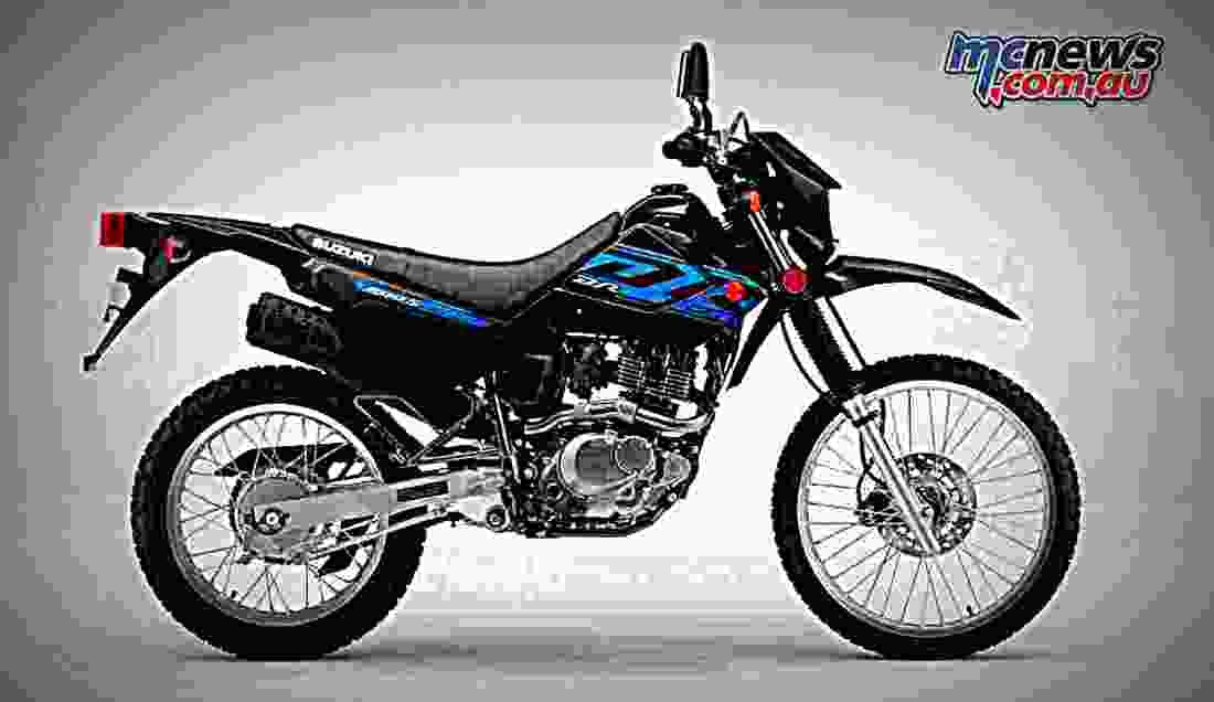 Suzuki DR200S 2017 3 motorbike A4 Photo Print
