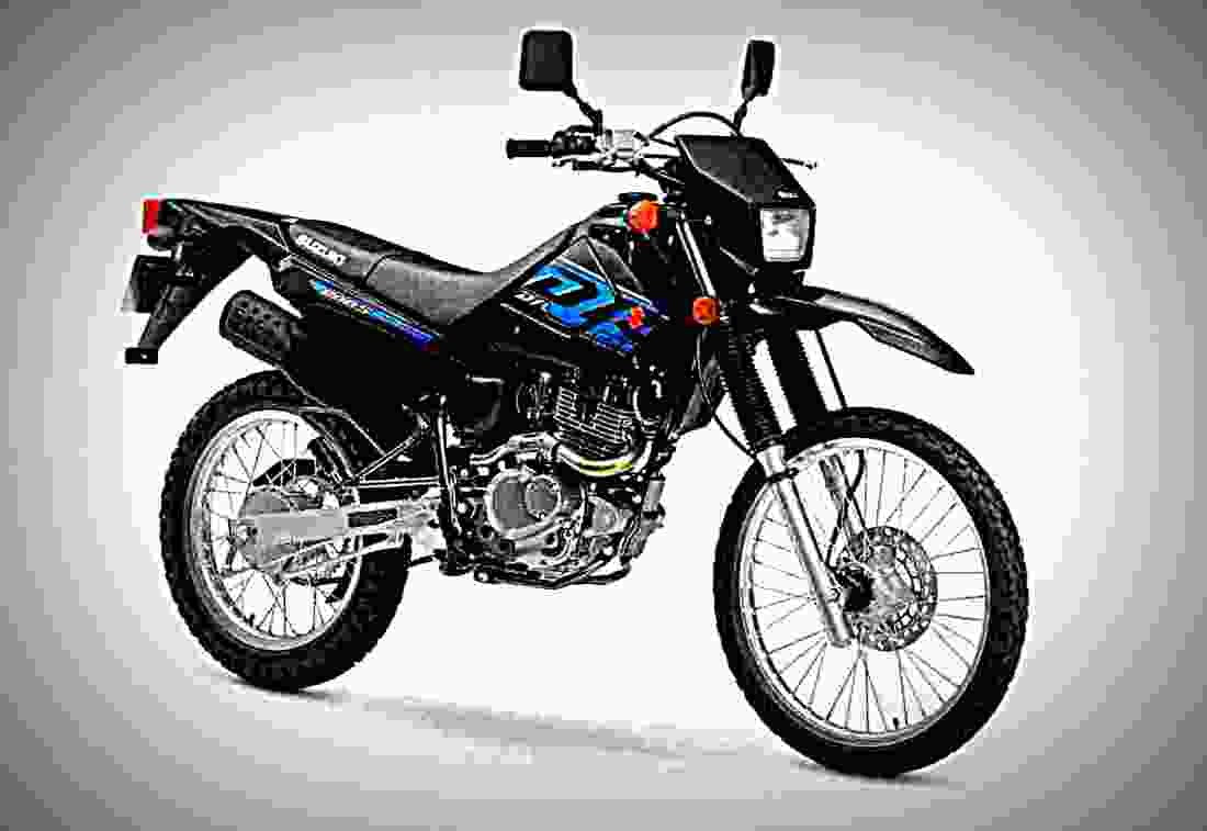 Suzuki DR200S 2018 4 motorbike A4 Photo Print