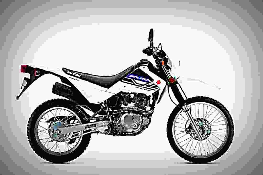 Suzuki DR200S 2019 1 motorbike A4 Photo Print