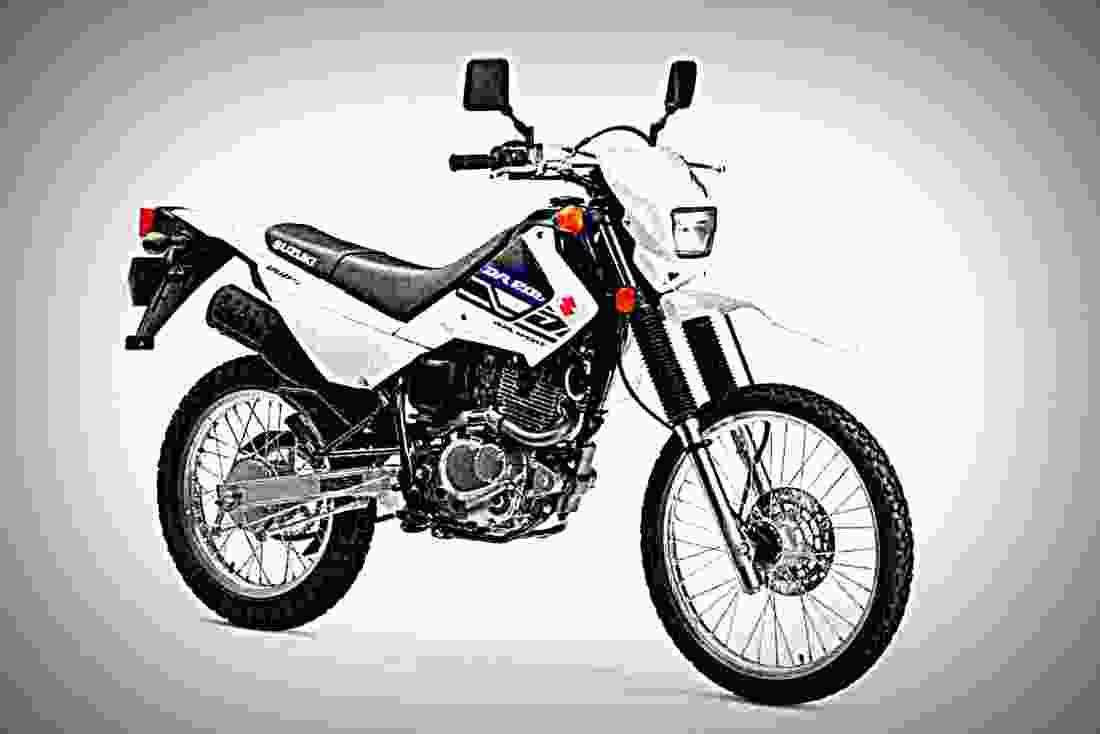 Suzuki DR200S 2019 2 motorbike A4 Photo Print