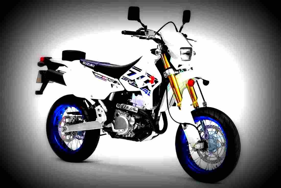 Suzuki DR200SE 2017 2 motorbike A4 Photo Print