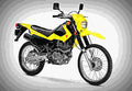 Suzuki DR200SE 2017 4 motorbike A4 Photo Print