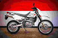 Suzuki DR650S 2018 1 motorbike A4 Photo Print