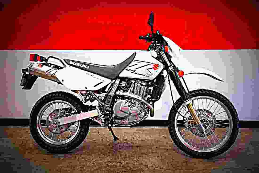 Suzuki DR650S 2018 1 motorbike A4 Photo Print