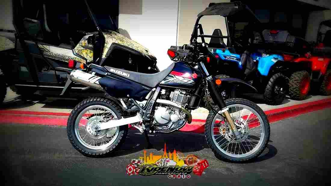 Suzuki DR650S 2019 3 motorbike A4 Photo Print