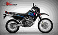 Suzuki DR650SE 2017 2 motorbike A4 Photo Print
