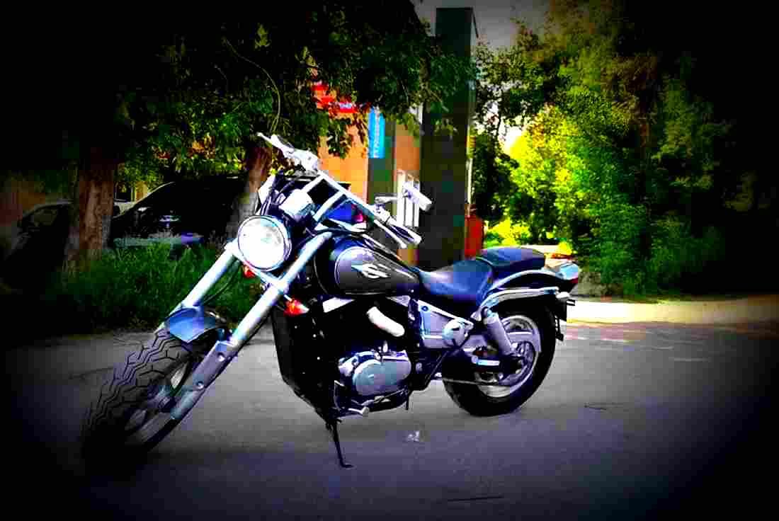 Suzuki Desperado 400 1999 4 motorbike A4 Photo Print
