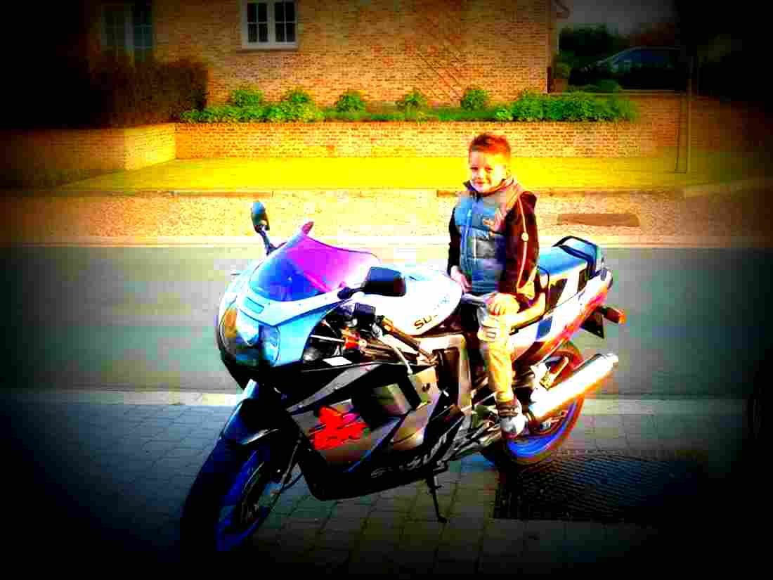 Suzuki Desperado 400 1999 6 motorbike A4 Photo Print