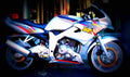 Suzuki FXR150 150cc 1 motorbike A4 Photo Print
