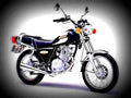 Suzuki GN 125 1997 1 motorbike A4 Photo Print