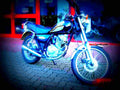 Suzuki GN 125 1999 1 motorbike A4 Photo Print