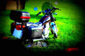 Suzuki GN 250 1995 2 motorbike A4 Photo Print